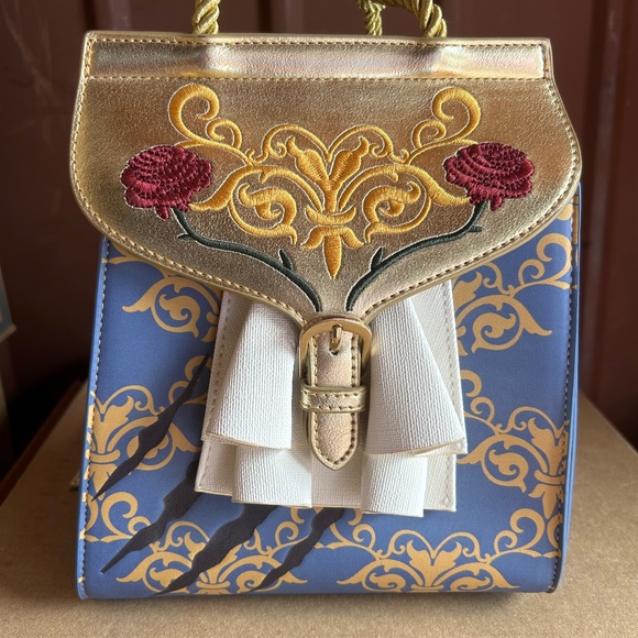 Danielle Nicole Disney Beauty and the Beast Mini Backpack - Picture 1 of 9